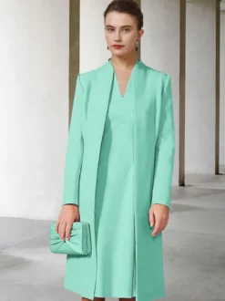Robe mère de mariée deux pièces robe pour maman