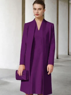Robe mère de mariée deux pièces robe pour maman