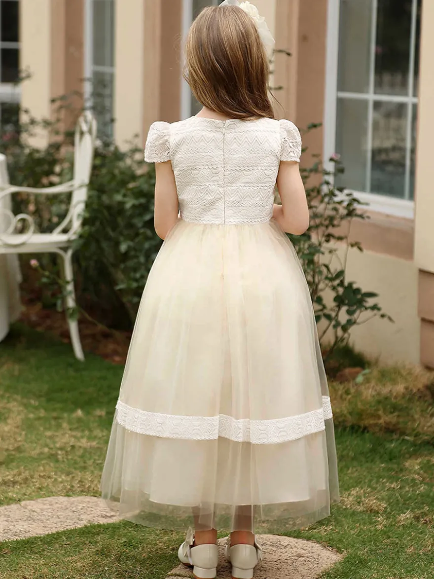 Robes de demoiselle d'honneur pour mariage robes de demoiselle d'honneur robes de soirée manches courtes ceinture à fleurs