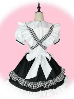 Robe Sweet Lolita en polyester à manches courtes