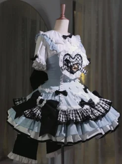Robe Sweet Lolita en polyester sans manches