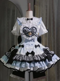 Robe Sweet Lolita en polyester sans manches