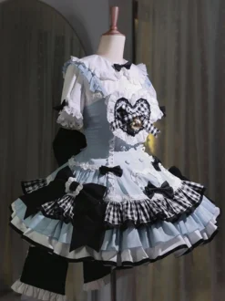 Robe Sweet Lolita en polyester sans manches
