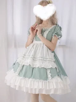 Robe Sweet Lolita à manches courtes Robe Sweet Lolita