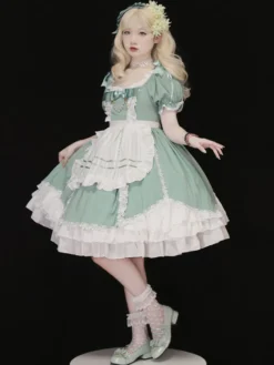 Robe Sweet Lolita à manches courtes Robe Sweet Lolita
