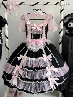 Robe Sweet Lolita à manches courtes Robe Sweet Lolita