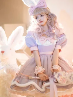 Robe Sweet Lolita à manches courtes Robe Sweet Lolita