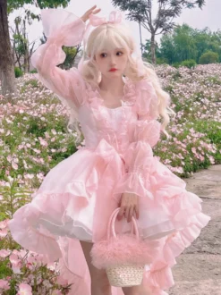 Robe Sweet Lolita OP sans manches Robe Sweet Hime Lolita