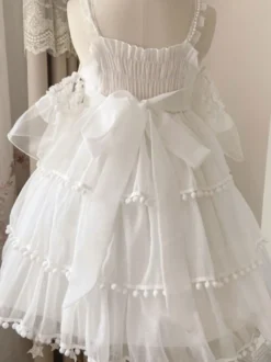 Robe Sweet Lolita Robe Lolita Sweet Jumper sans manches en polyester
