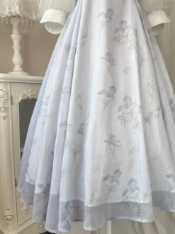 Robe Sweet Lolita Robe manches 3/4 en polyester Robe Sweet Lolita
