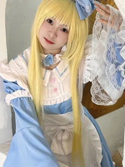 Robe Sweet Lolita Robe à manches longues en polyester