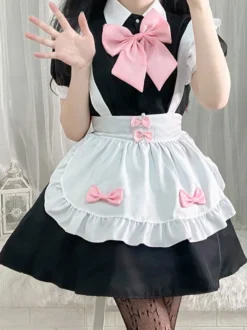 Robe Sweet Lolita Robe à manches courtes en polyester