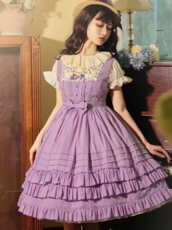 Robe Sweet Lolita Robe pull sans manches en polyester