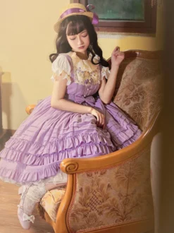 Robe Sweet Lolita Robe pull sans manches en polyester
