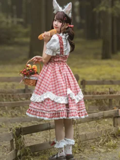 Robe Sweet Lolita Robe Sweet Lolita sans manches en polyester