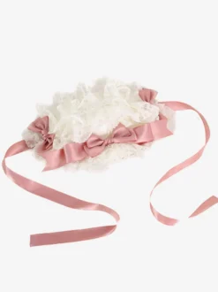 ROCOCO Style Lolita Hat Purple Lace Ruffles Bows Accessoire Polyester Lolita Accessoires