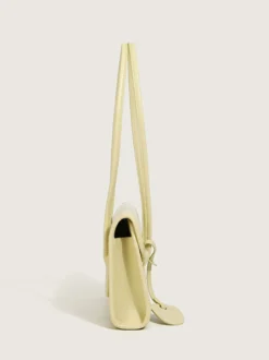 Sac baguette en similicuir pour femme sac à bandoulière fin 2026