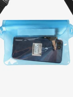 Sac banane imperméable transparent en PVC à fermeture enroulable
