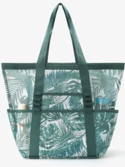 Sac de plage en maille grande capacité sac de voyage multifonctionnel sac de rangement à bandoulière portable 2026