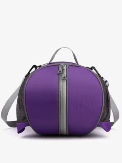 Sac De Sport Basketball À Glissière Éclaire Bandoulière Avec Poches