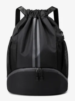 Sac À Dos De Sport Hommes En Salle En Glissière Éclaire Poches Décontracté