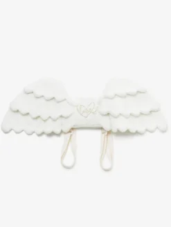 Sac à dos Sweet Lolita Sac à dos brodé blanc Lolita Angel Wing Déguisements Halloween