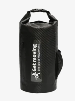 Sac à dos étanche multicolore à fermeture enroulable avec poche avant zippée
