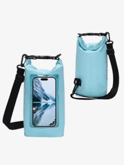 Sac étanche à double compartiment avec fenêtre transparente pour téléphone à l'avant