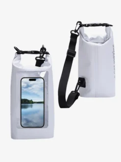 Sac étanche à double compartiment avec fenêtre transparente pour téléphone à l'avant