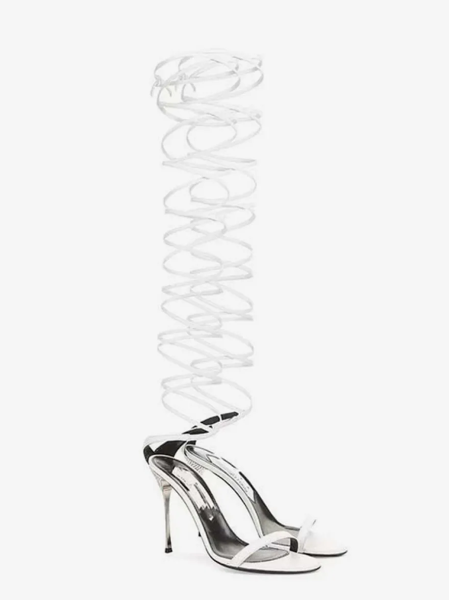Sandales gladiateur noires pour femmes bout ouvert talons ornés de strass lacets chaussures de soirée