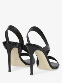 Sandales à talons hauts bout ouvert chaussures de soirée à talons aiguilles