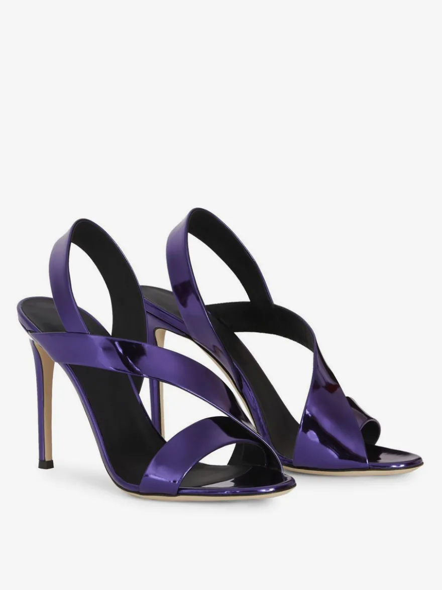 Sandales à talons hauts bout ouvert chaussures de soirée à talons aiguilles