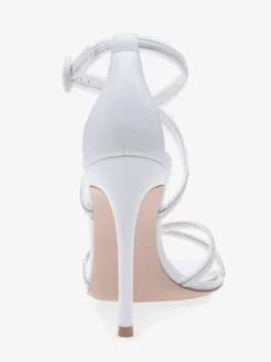 Sandales à talons pour femmes Sandales à talons aiguilles à bout rond