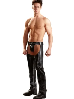 Sexy Costume Masculin noir en polyester unicolore de Carnaval Déguisements Halloween