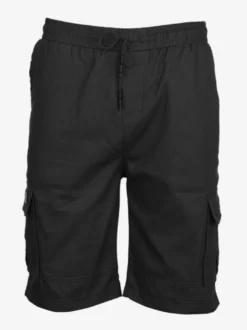 Short cargo pour homme avec cordon de serrage à la taille et poches pour l'été