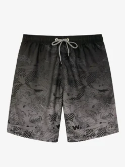 Short de bain homme à séchage rapide grande taille couleur plage
