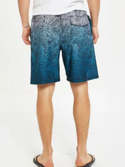 Short de bain homme à séchage rapide grande taille couleur plage