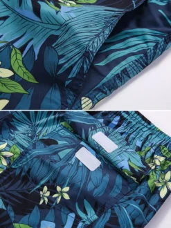 Shorts pour hommes imprimés Summer Street Wear Shorts verts pour hommes