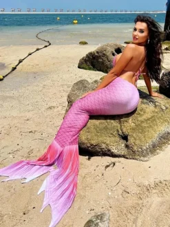 Sirène Ensemble de bikini pour femmes maillots de bain de plage d'été sirène