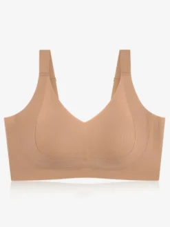 Soutien-gorge sans armatures et sans coutures confort et maintien grâce à ses larges bretelles