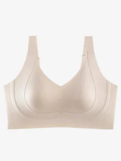 Soutien-gorge sans armatures et sans coutures confort et maintien grâce à ses larges bretelles