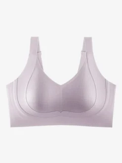 Soutien-gorge sans armatures et sans coutures confort et maintien grâce à ses larges bretelles