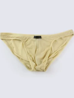 String homme sexy en nylon unicolore
