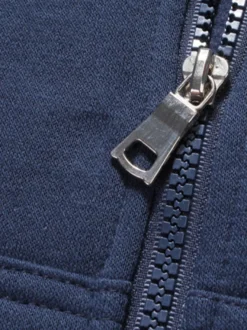 Sweat À Capuche Zipper En Polyester À Manches Longues Poches Décontracté Homme