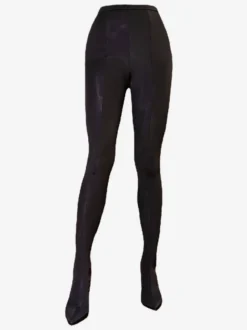 Talon Aiguille Cuissardes Pantalon Bottes Tissu Élastique Femme Sexy