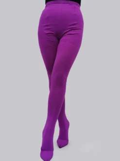 Talon Aiguille Cuissardes Pantalon Bottes Tissu Élastique Femme Sexy