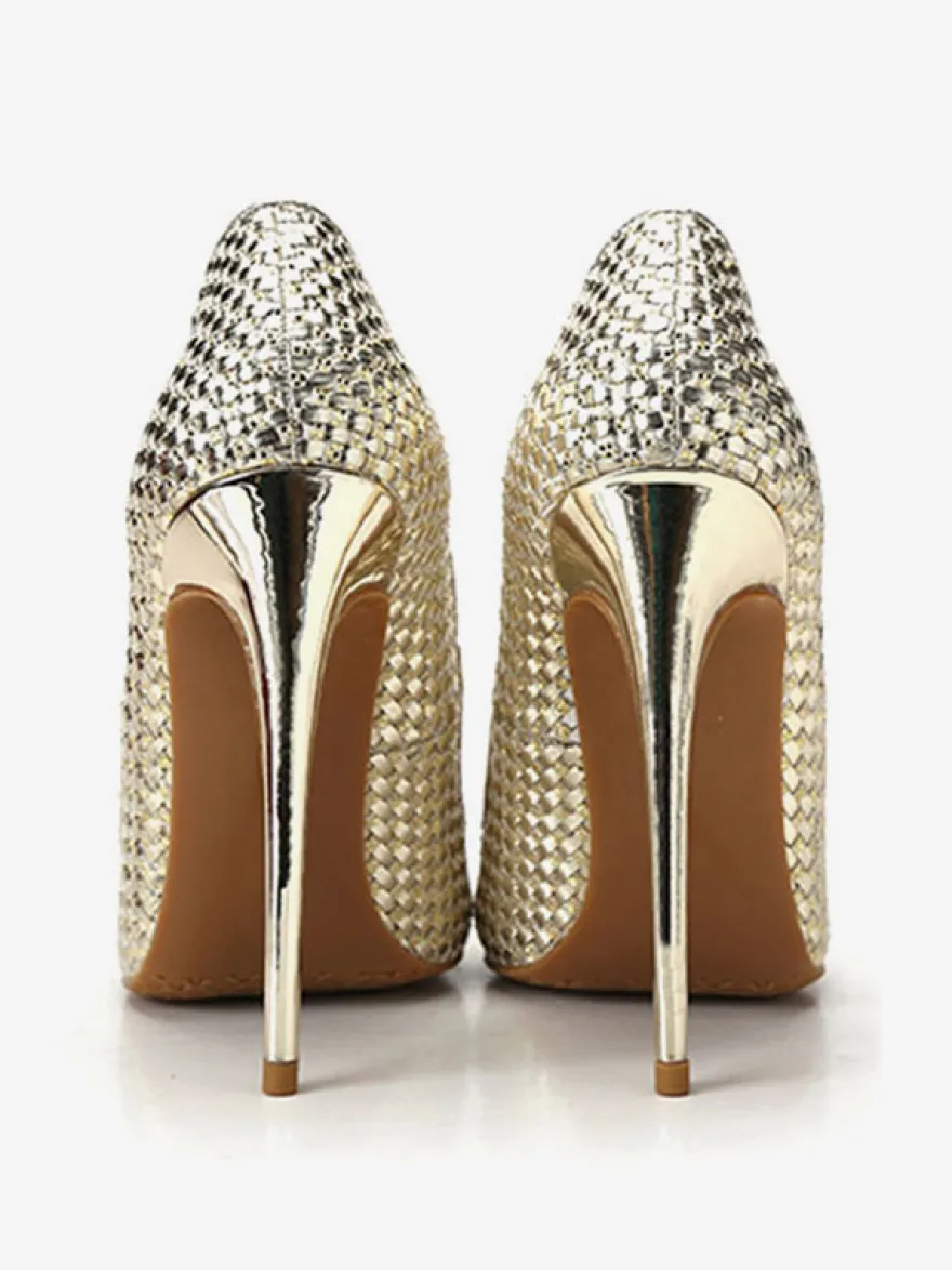 Talon haut escarpins femme bout pointu