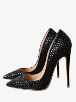 Talon haut escarpins femme bout pointu
