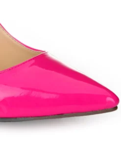 Talon haut escarpins femme bout pointu noir