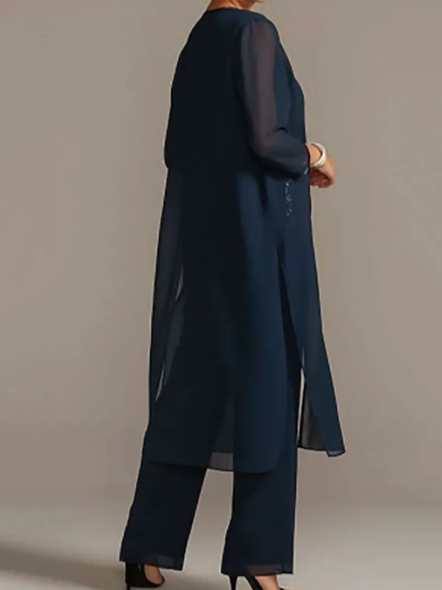 Tenue de mère de mariée 3 pièces noir